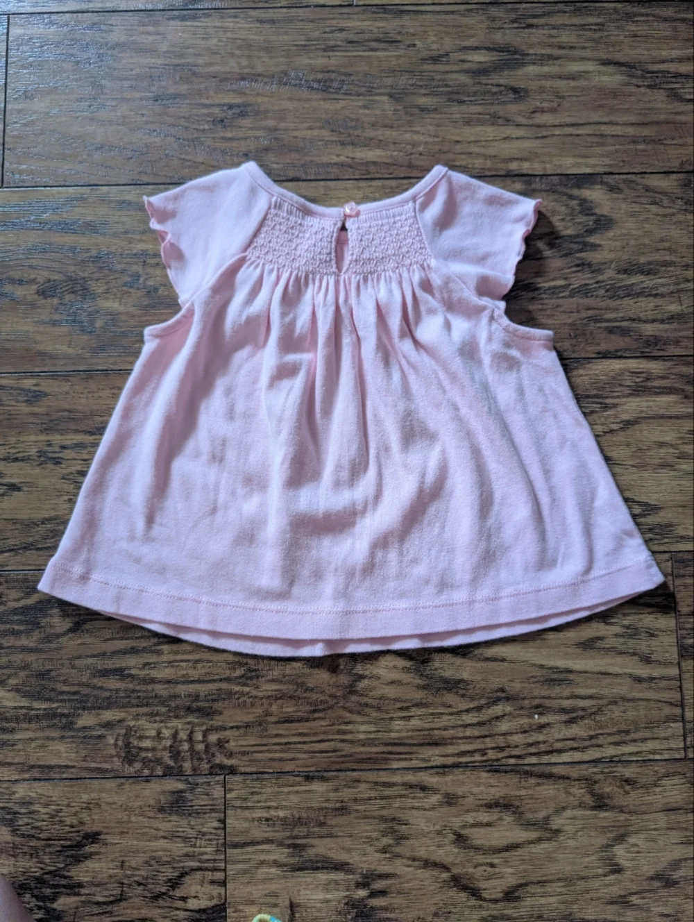 Gymboree Happy Rainbow Pink Smo cked‎ with Yellow Floral Leggings
